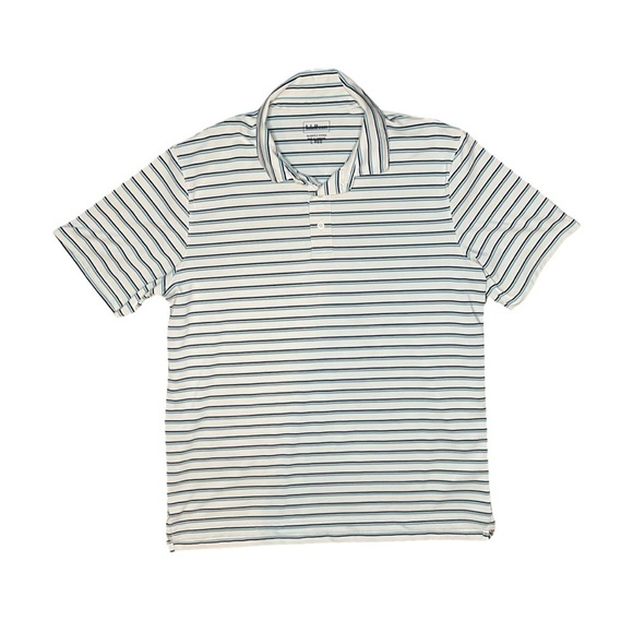 L.L. Bean Striped Polo Shirt - Picture 1 of 7